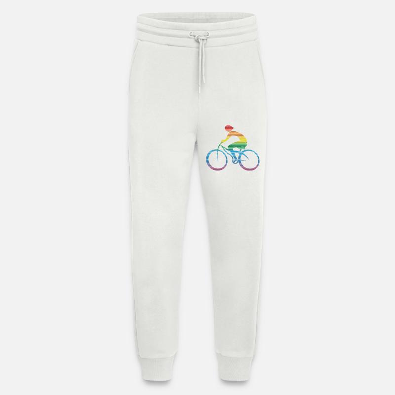 Cyclist - Jogging Pants - made by SPREAD  - OFF WHITE