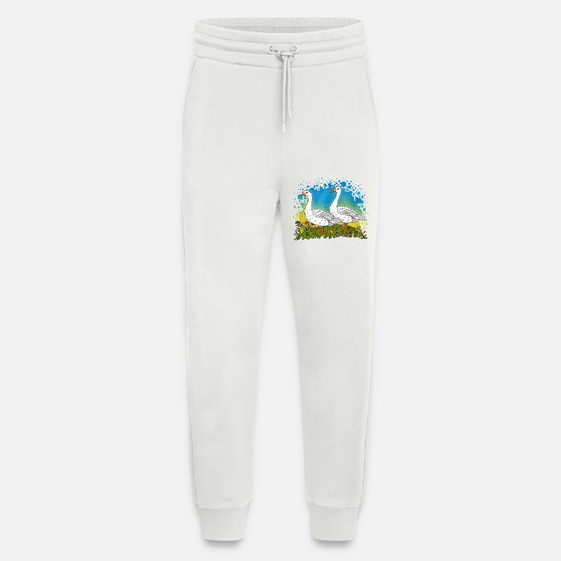 Gänse - Jogginghose - made by SPREAD - OFF WHITE