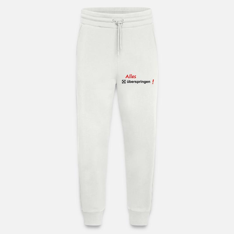 Ueberspringen - Jogginghose - made by SPREAD - OFF WHITE