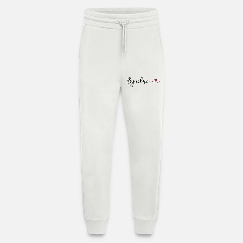 Synchronized swimming - Jogging Pants - made by SPREAD  - OFF WHITE