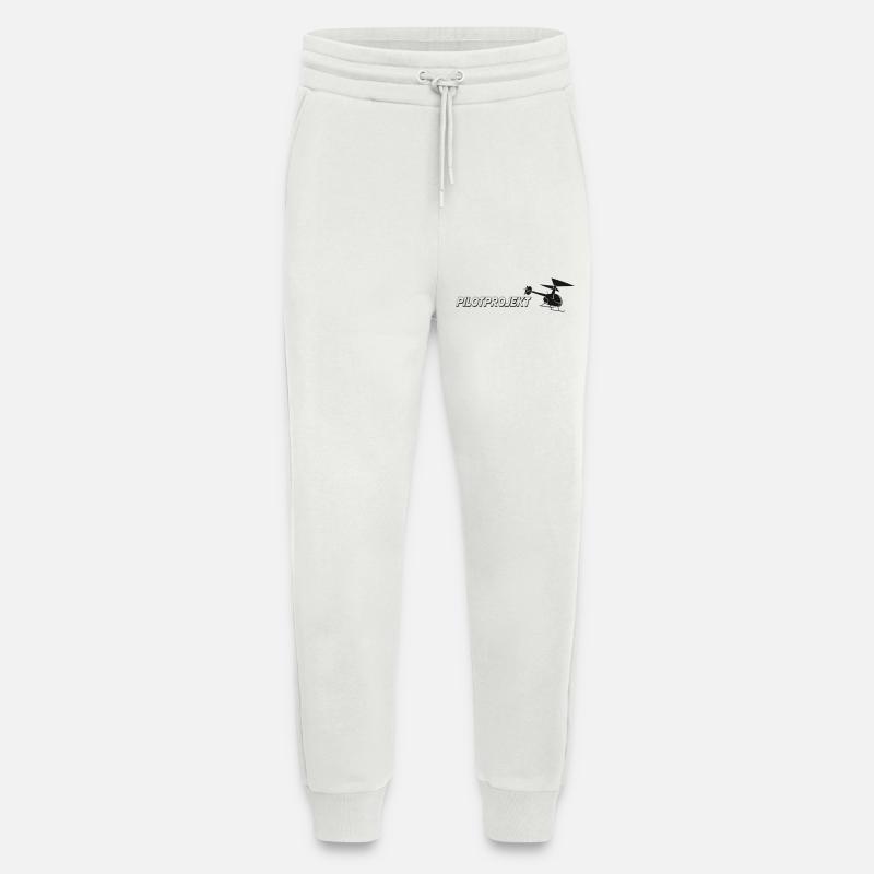 PILOTPROJEKT Hubschrauber - Jogginghose - made by SPREAD - OFF WHITE