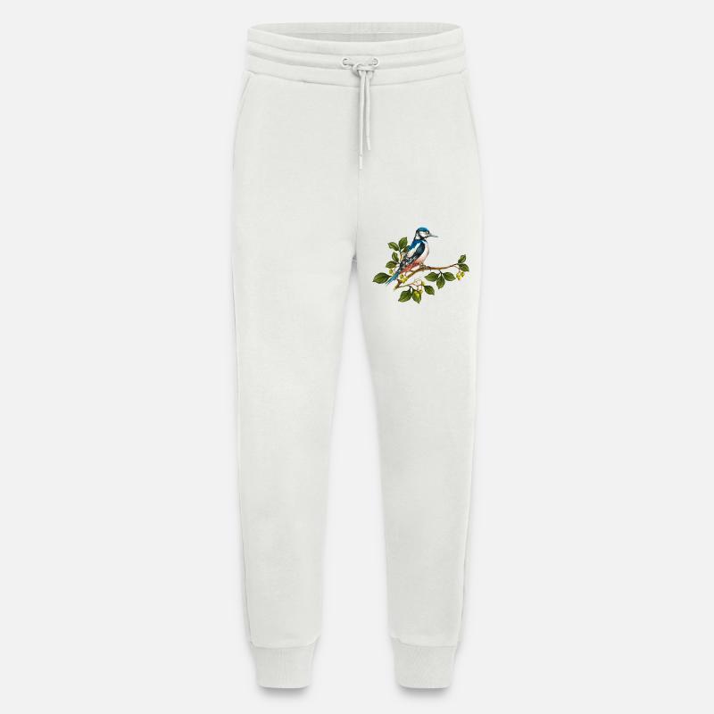 Bunter Vogel - Jogginghose - made by SPREAD - OFF WHITE