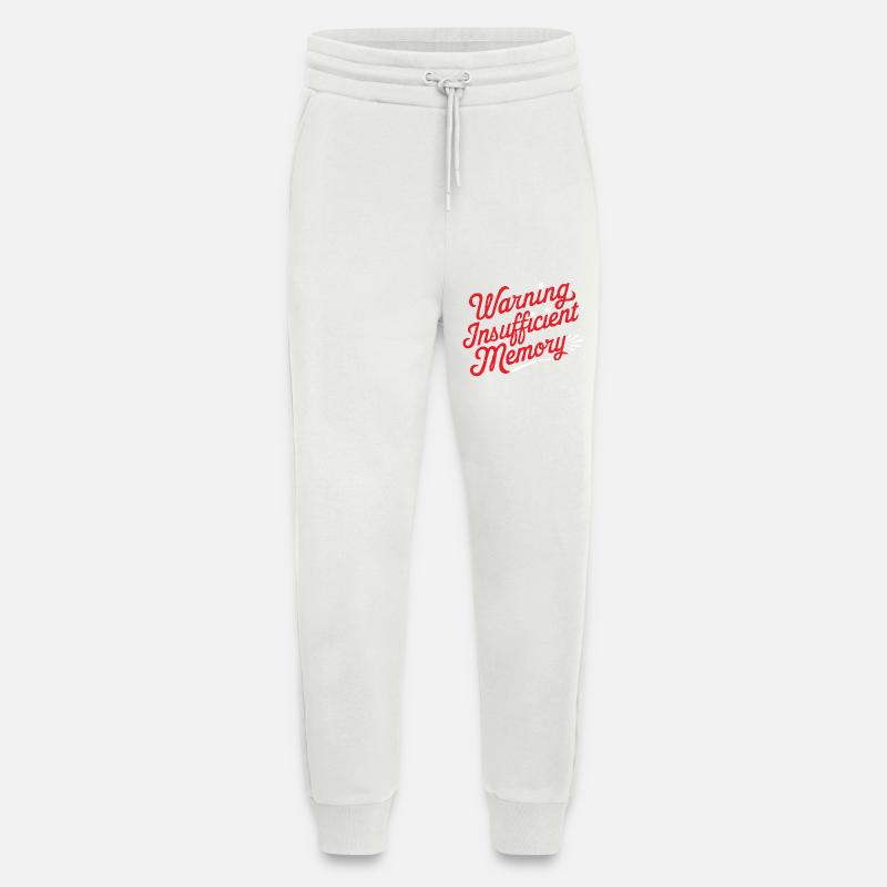 Warning Insufficient Memory 6 - Jogginghose - made by SPREAD - OFF WHITE