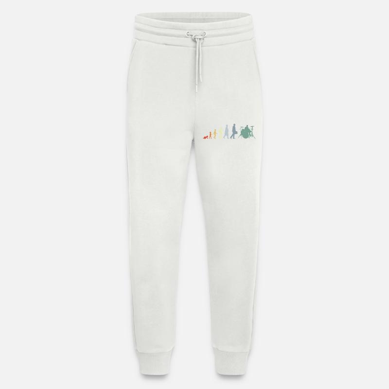 Drummer Evolution - Jogginghose - made by SPREAD - OFF WHITE