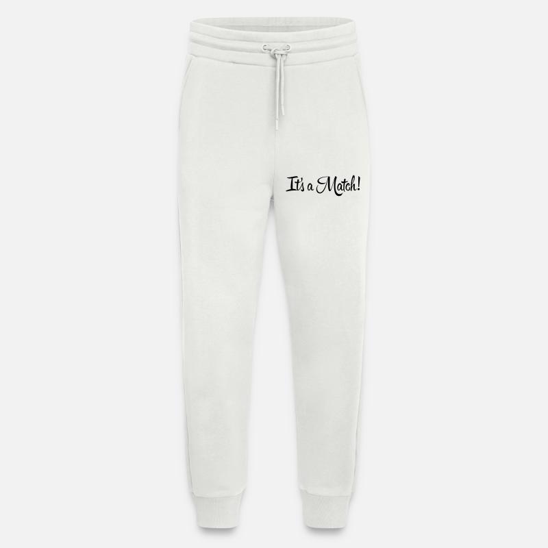 Es ist ein Match! - Jogginghose - made by SPREAD - OFF WHITE