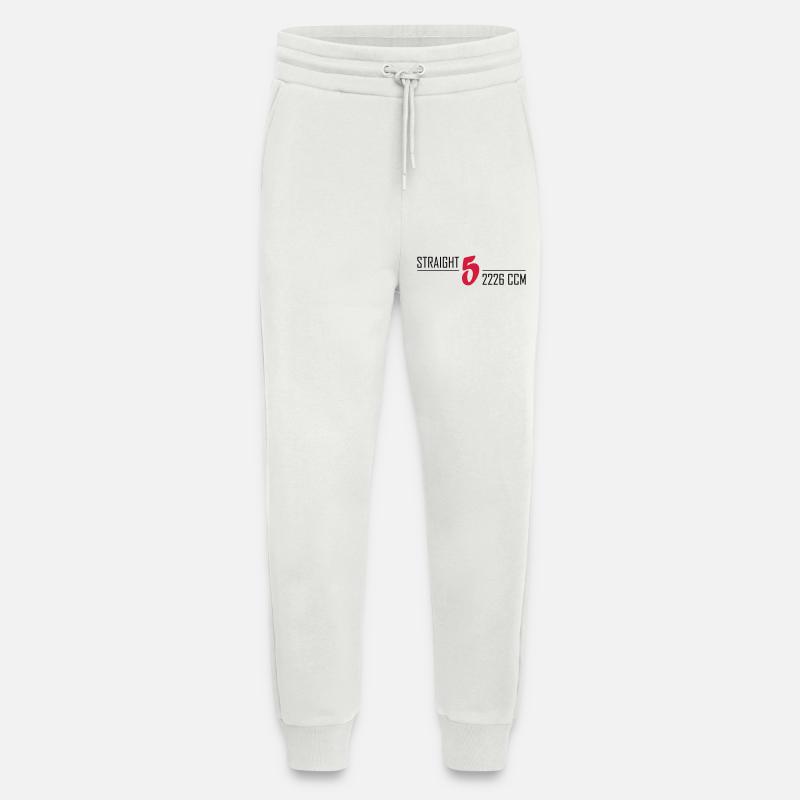 Straight five - Jogging Pants - made by SPREAD  - OFF WHITE