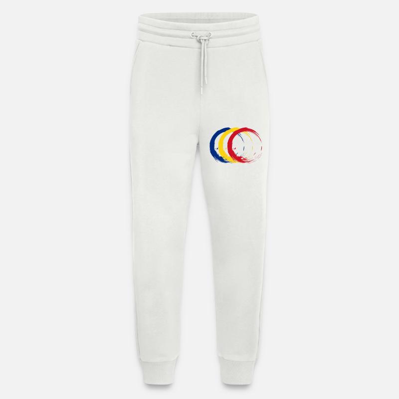 Flagge Rumäniens - Jogginghose - made by SPREAD - OFF WHITE
