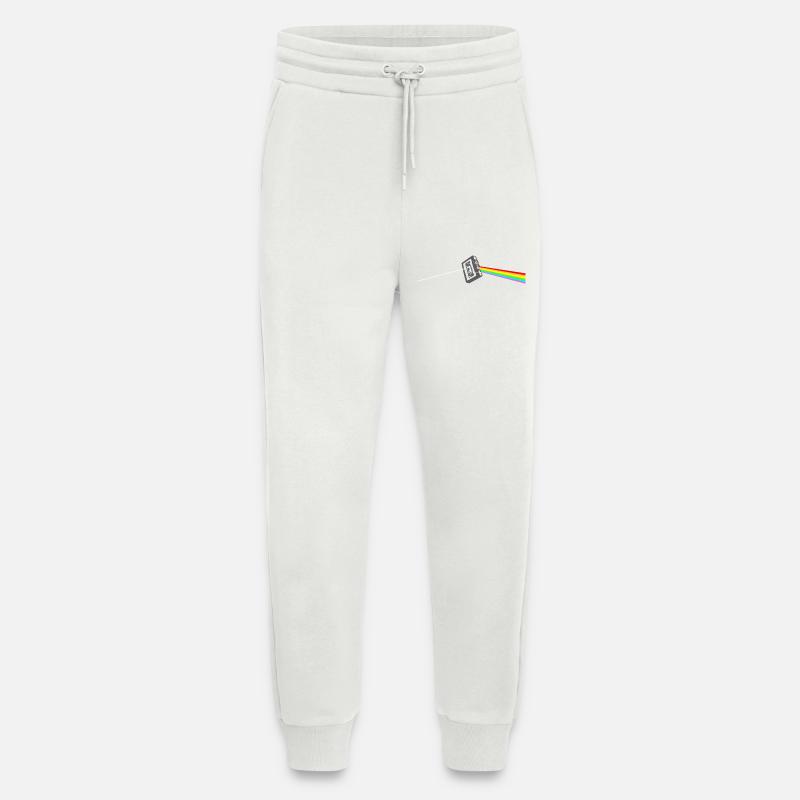Cassette - Pantalon de jogging bio décontracté fabriqué en UE - OFF WHITE