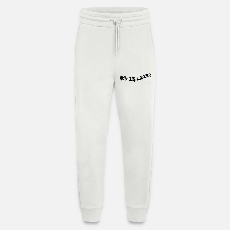 So is Leben - Jogginghose - made by SPREAD - OFF WHITE