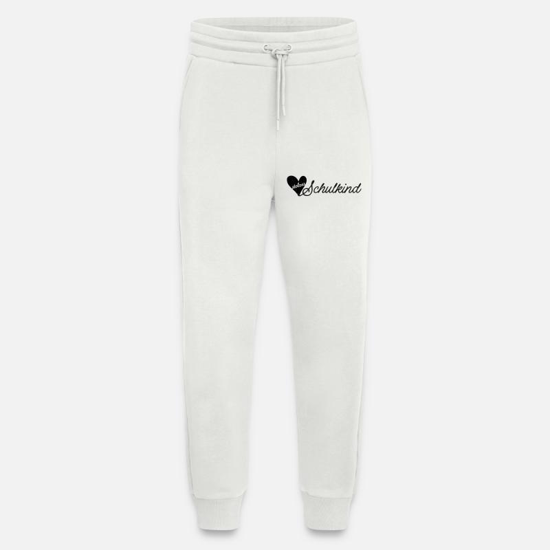 stolzes Schulkind schwarz - Jogginghose - made by SPREAD - OFF WHITE