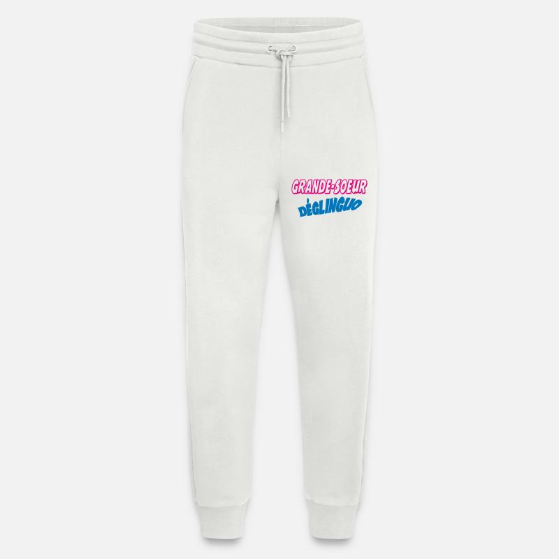 GROßE SCHWESTER - Jogginghose - made by SPREAD - OFF WHITE
