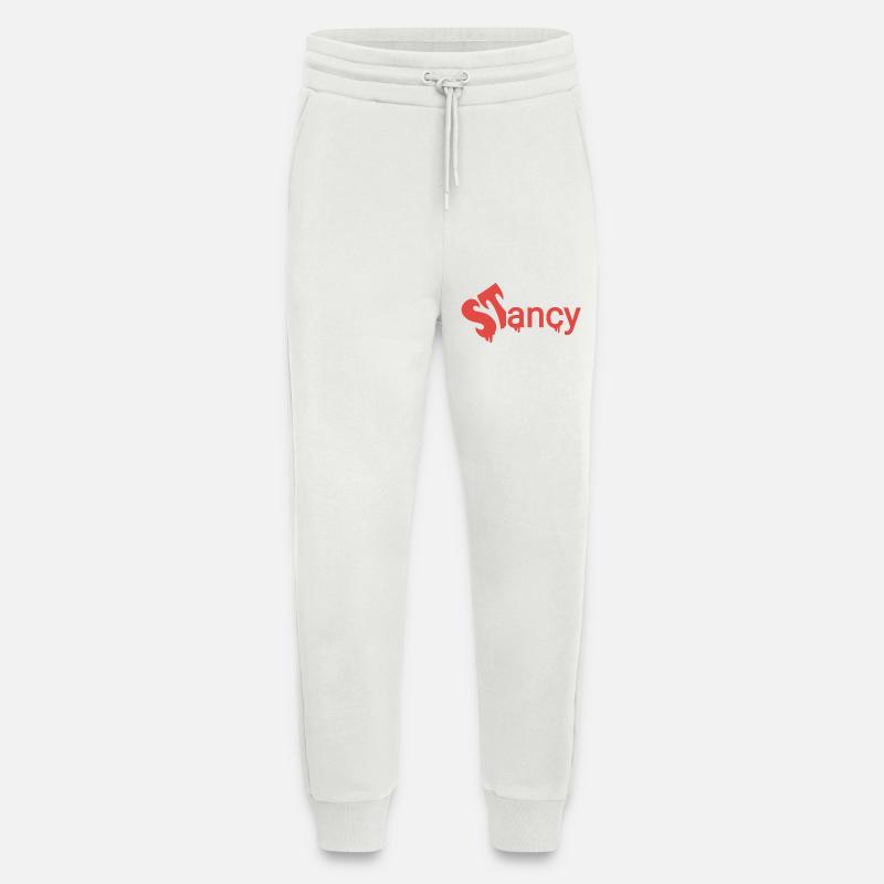 Stancy red text Halloween - Jogging Pants - made by SPREAD  - OFF WHITE