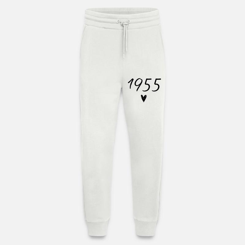 Herzjubiläum 1955 - Jogginghose - made by SPREAD - OFF WHITE