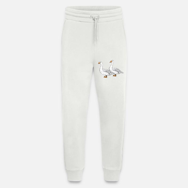 Gänse - Jogginghose - made by SPREAD - OFF WHITE