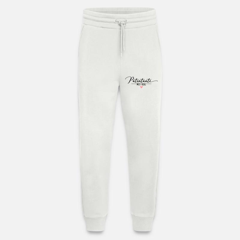 Godmother with a heart - Jogging Pants - made by SPREAD  - OFF WHITE