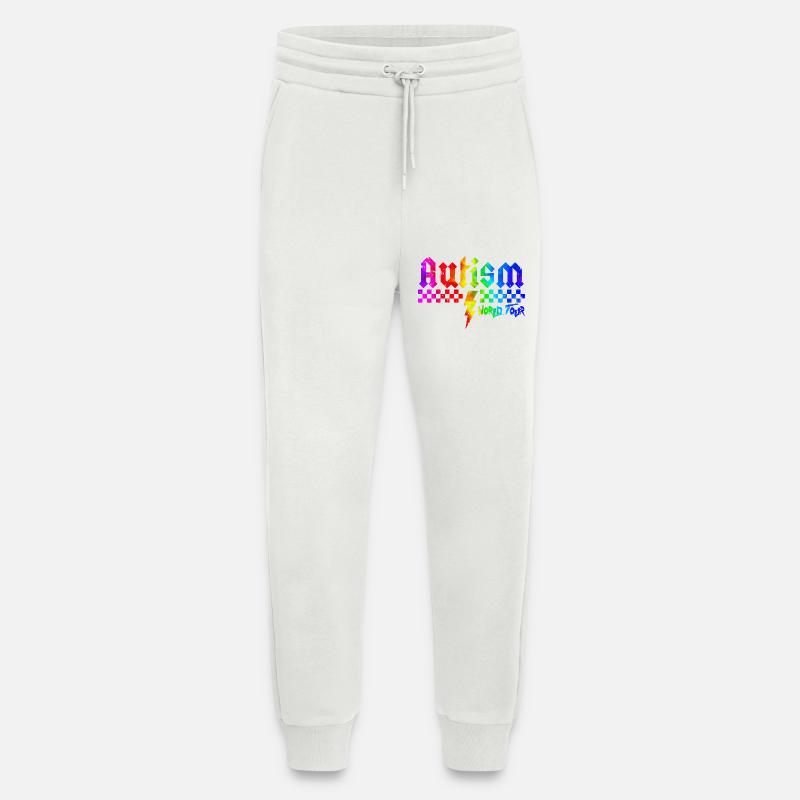 Autism awareness different different better - Jogging Pants - made by SPREAD  - OFF WHITE