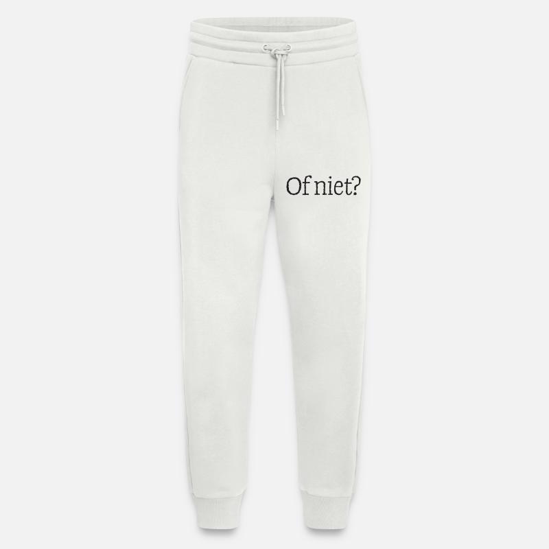 11 Oder doch nicht? - Jogginghose - made by SPREAD - OFF WHITE