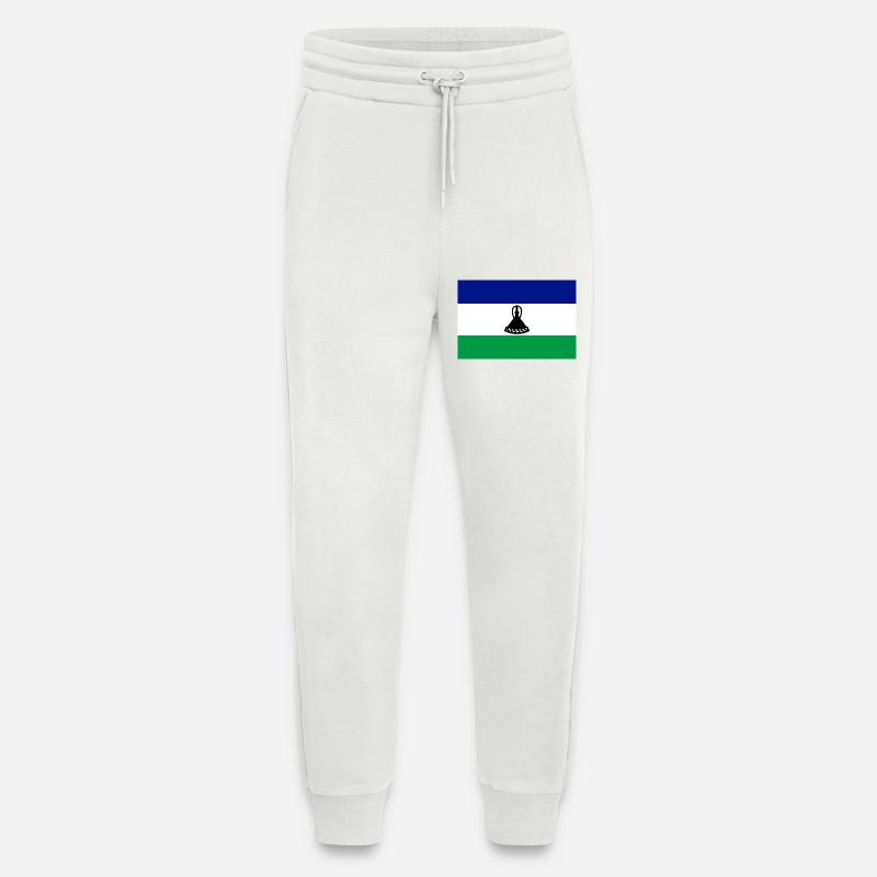Lesotho - Jogging Pants - made by SPREAD  - OFF WHITE
