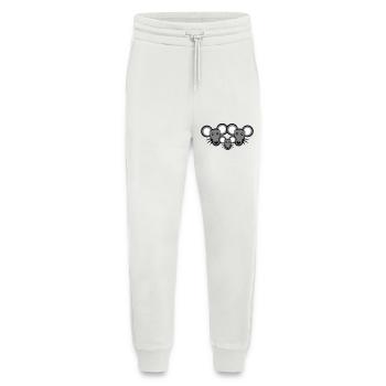 3 Mice Family Child Mom Dad Parents Row Cute - Jogging Pants - made by SPREAD  - OFF WHITE - Front