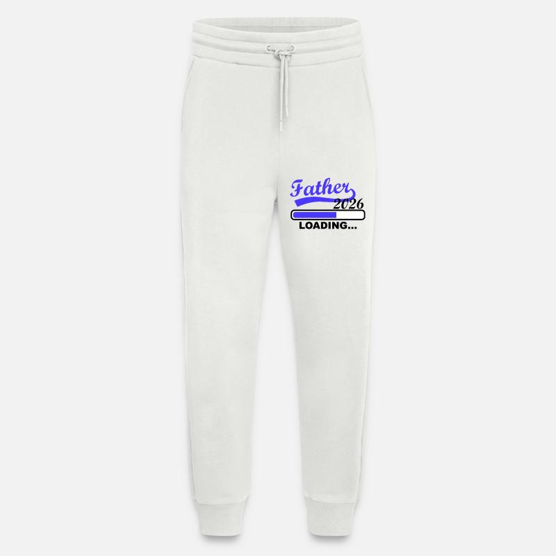 Father 2026 Loading Loading - Jogging Pants - made by SPREAD  - OFF WHITE