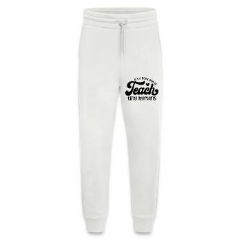 It's a Good Day to Teach Tiny Humans - Jogging Pants - made by SPREAD  - OFF WHITE - Front