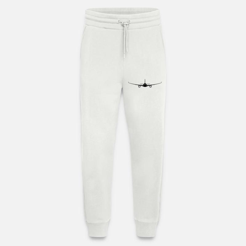 Avion - Pantalon de jogging bio décontracté fabriqué en UE - OFF WHITE