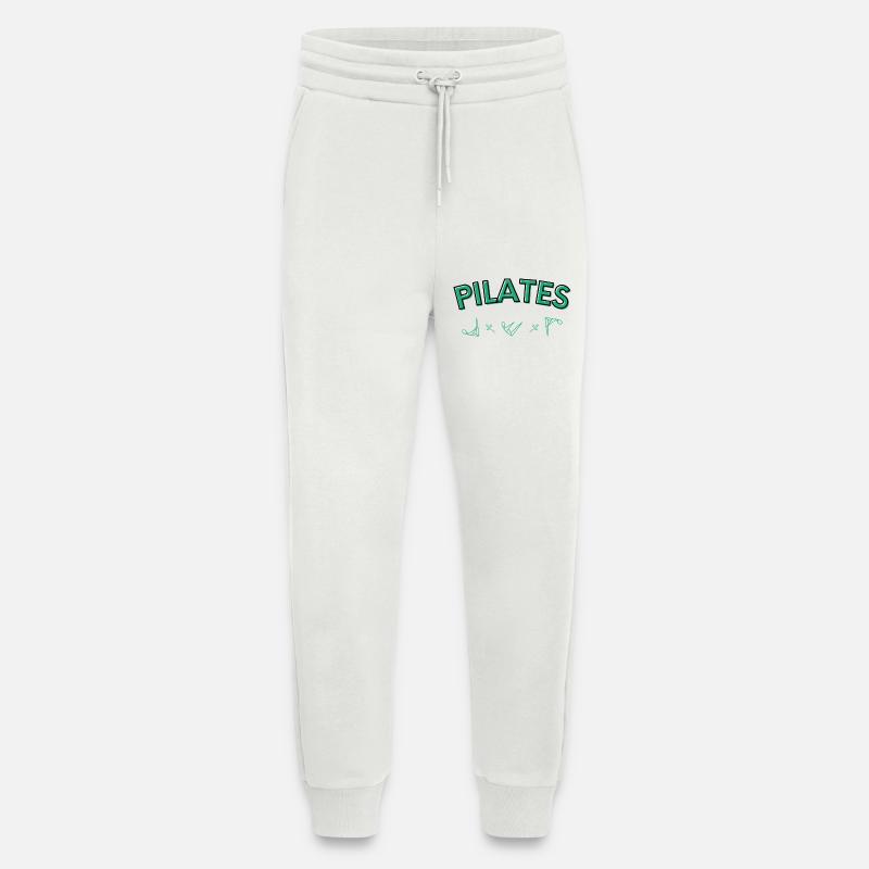 Pilates Verschiedene Positionen - Jogginghose - made by SPREAD - OFF WHITE
