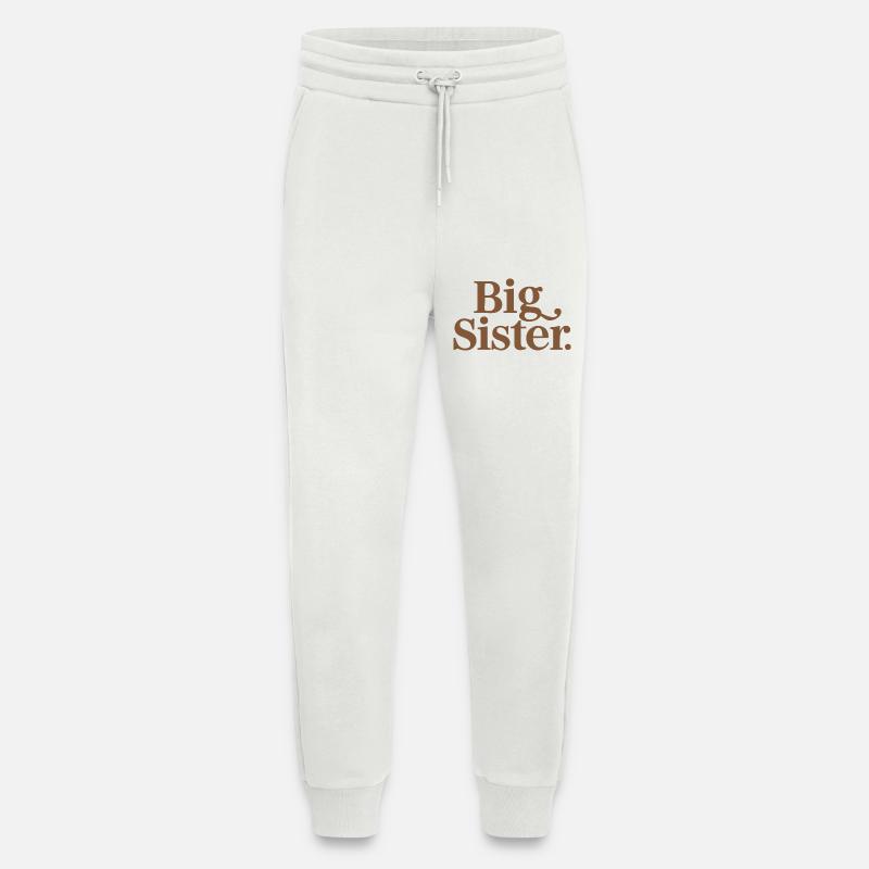 GROßE SCHWESTER - Jogginghose - made by SPREAD - OFF WHITE