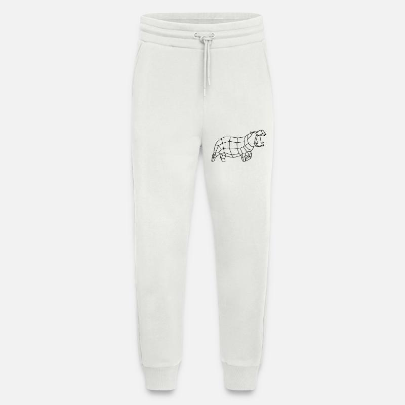 Nilpferd - Jogginghose - made by SPREAD - OFF WHITE