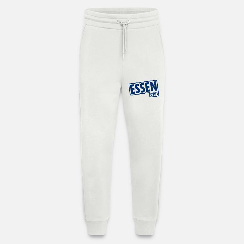 Essen - 0201 - Area Code - Slogan - Jogging Pants - made by SPREAD  - OFF WHITE