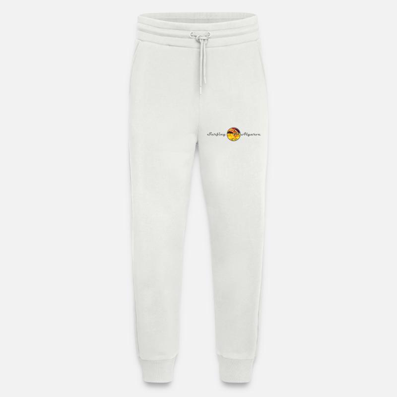 Surfen an der Algarve - Jogginghose - made by SPREAD - OFF WHITE
