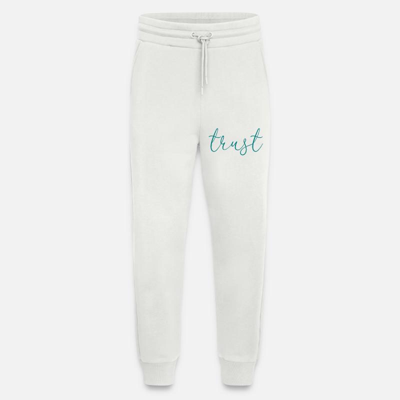vertrauen - Jogginghose - made by SPREAD - OFF WHITE