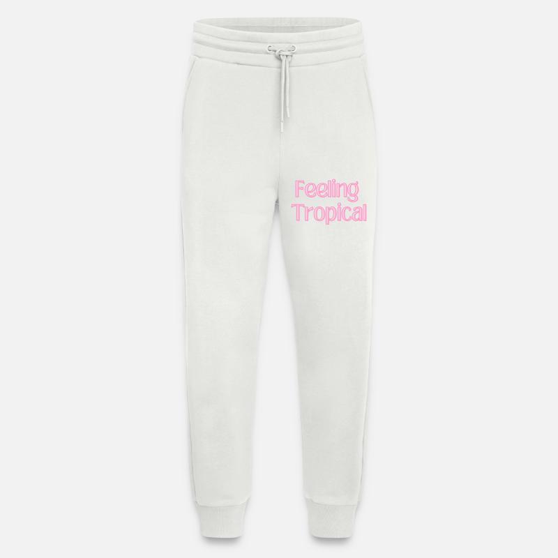 Feeling Tropical - Jogginghose - made by SPREAD - OFF WHITE