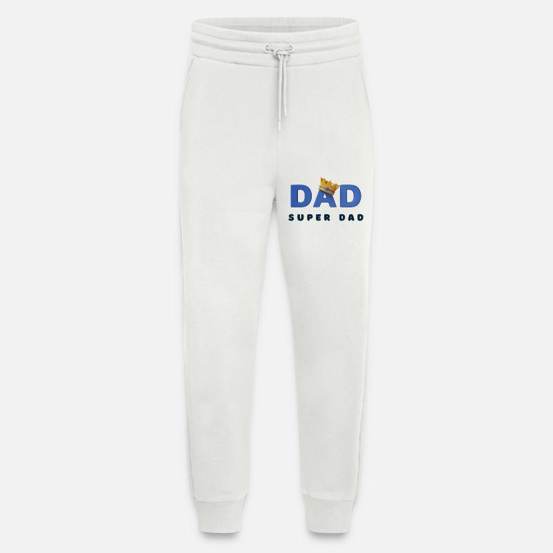 Super-Papa - Jogginghose - made by SPREAD - OFF WHITE