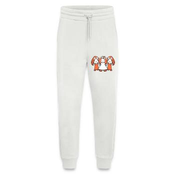 3 Birds Team Bride Girls Three Girlfriends Wedding - Jogging Pants - made by SPREAD  - OFF WHITE - Front