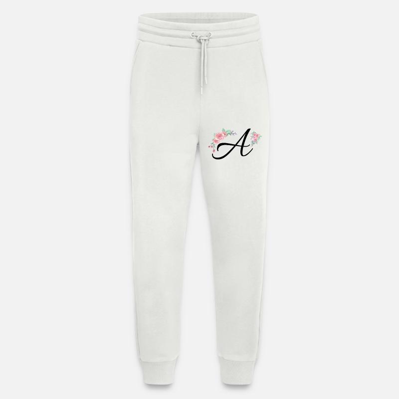Brief an Blumen - Jogginghose - made by SPREAD - OFF WHITE