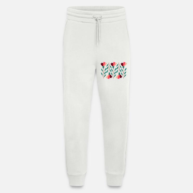 Flower Power - Jogginghose - made by SPREAD - OFF WHITE