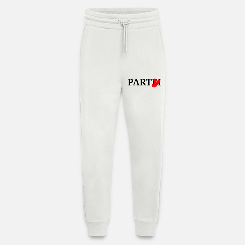 Party Partei - Jogginghose - made by SPREAD - OFF WHITE