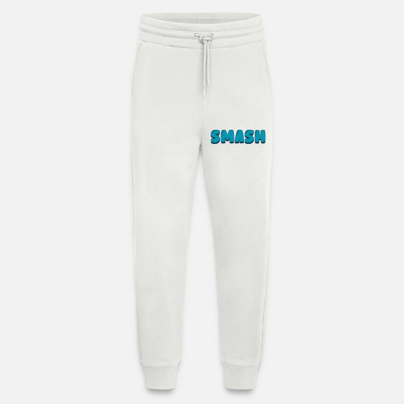 Briser - Pantalon de jogging bio décontracté fabriqué en UE - OFF WHITE