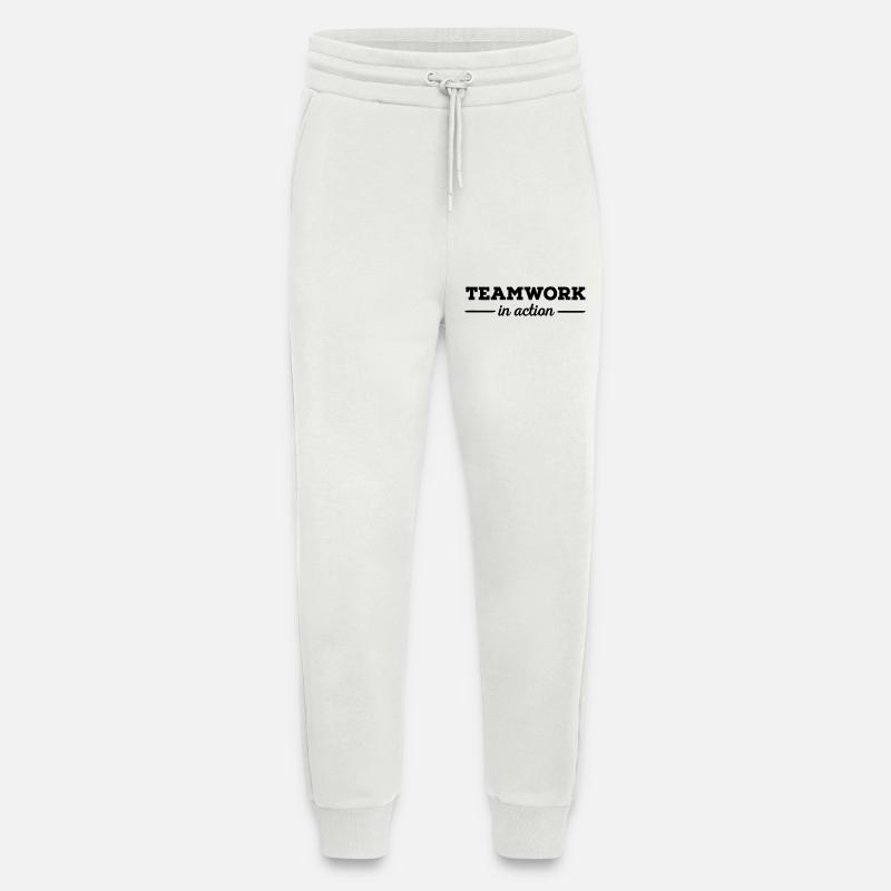 922360 1004360384 teamwork - Jogginghose - made by SPREAD - OFF WHITE