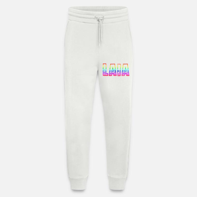 laia rs regenbogen - Jogginghose - made by SPREAD - OFF WHITE