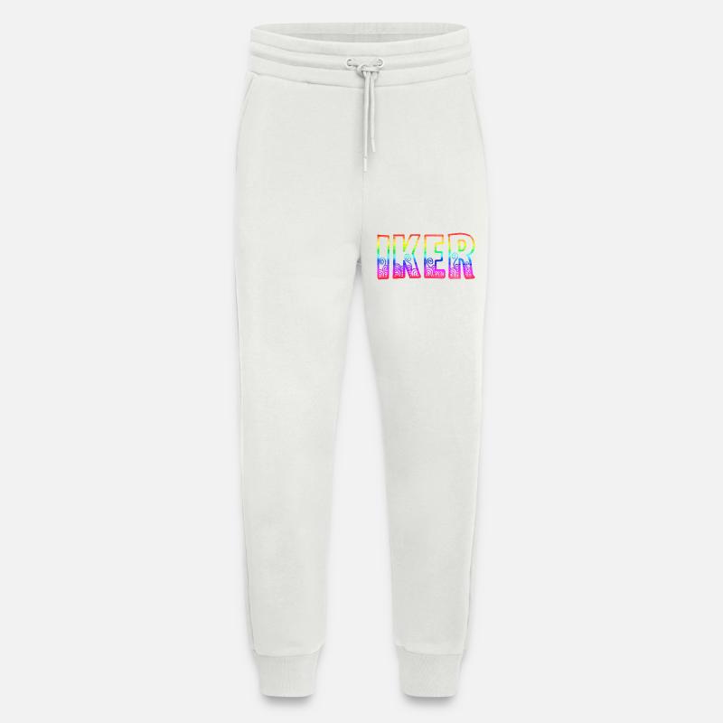Iker RS Rainbow - Jogging Pants - made by SPREAD  - OFF WHITE