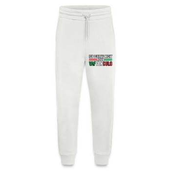 Italien Italiener Vaffanculo - Jogginghose - made by SPREAD - OFF WHITE - Vorne