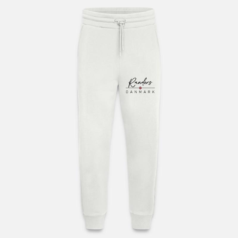 Dänemark - Randers - Danemark - Danemark - Pantalon de jogging bio décontracté fabriqué en UE - OFF WHITE