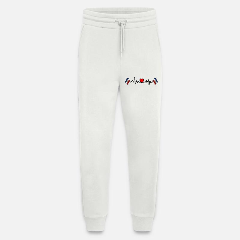 Herzfrequenz-Cardio für Utah - Jogginghose - made by SPREAD - OFF WHITE