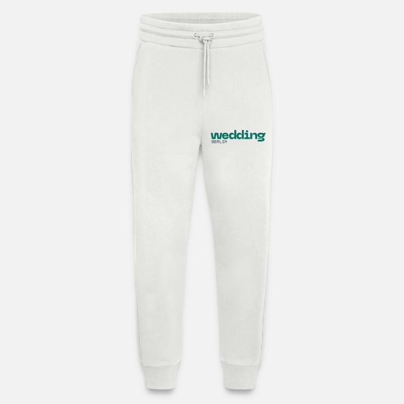 Wedding Berlin - Schönes, schlichtes Design - Jogginghose - made by SPREAD - OFF WHITE
