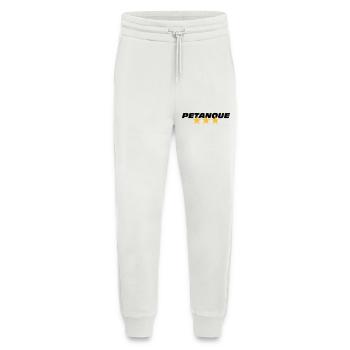 Petanque - Pantalon de jogging bio décontracté fabriqué en UE - OFF WHITE - Devant