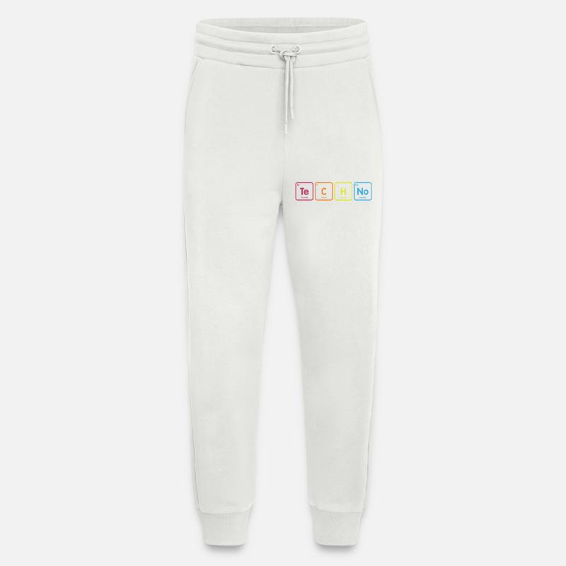 Techno-Elemente - Jogginghose - made by SPREAD - OFF WHITE