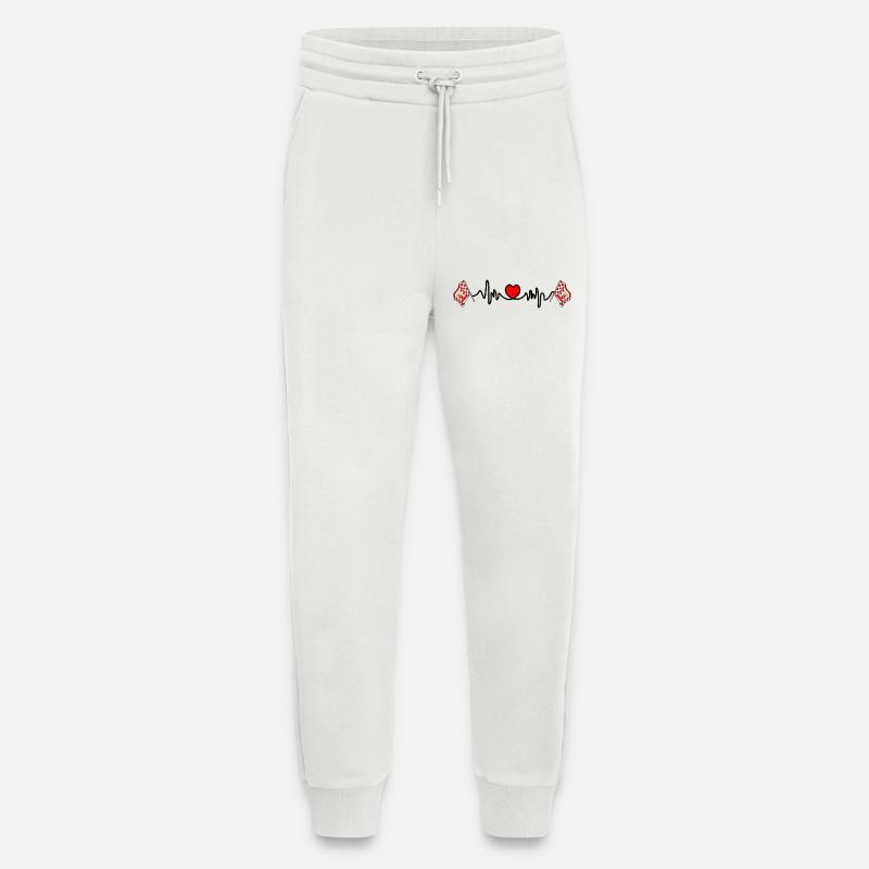 Herzfrequenz-Cardio für Bremen - Jogginghose - made by SPREAD - OFF WHITE