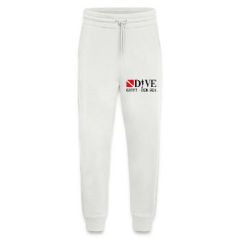 Plongée Mer Rouge - Egypte - Ägypten - Pantalon de jogging bio décontracté fabriqué en UE - OFF WHITE - Devant